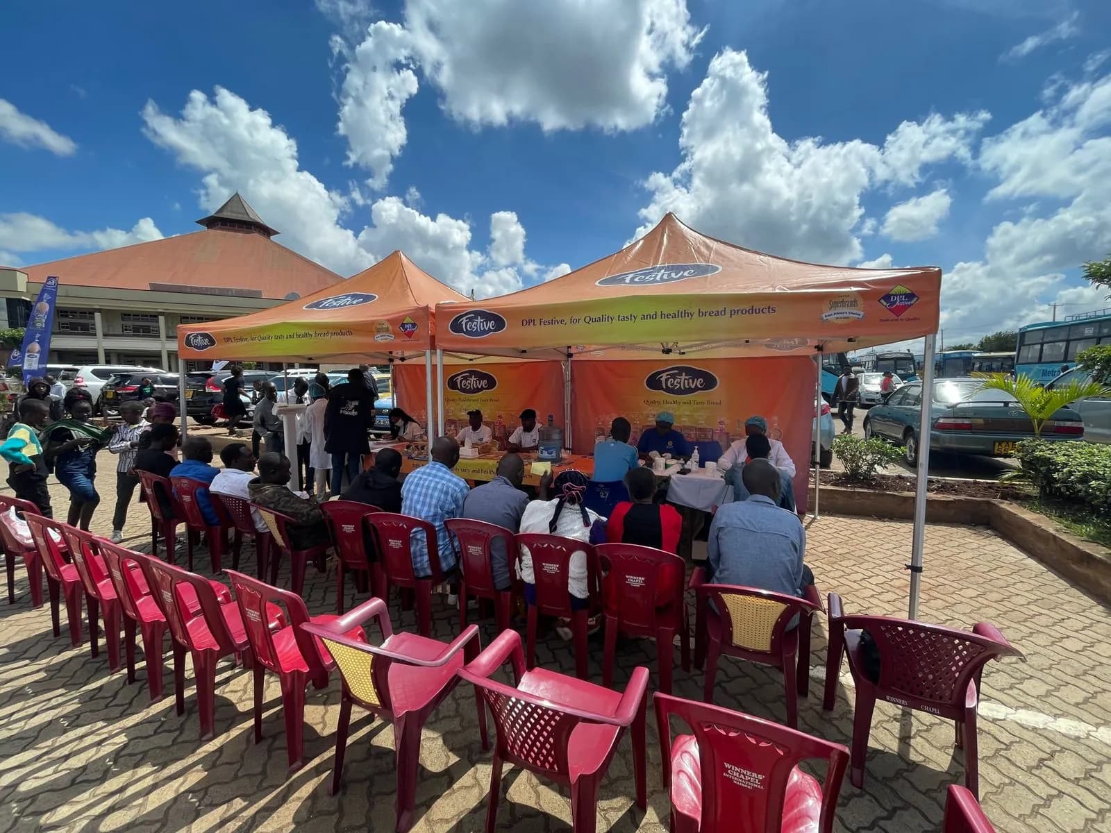 A community medical outreach run with corporate partners